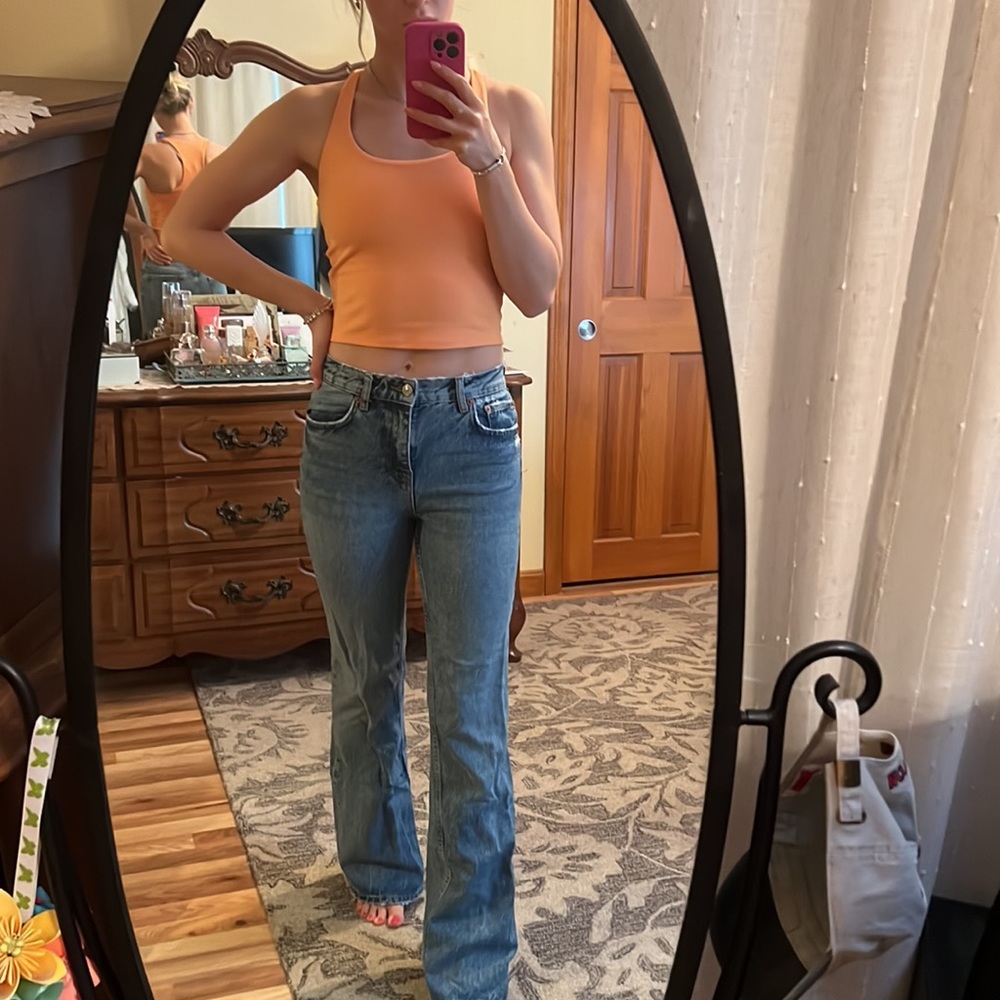 COPY - Zara high rise bootcut jeans